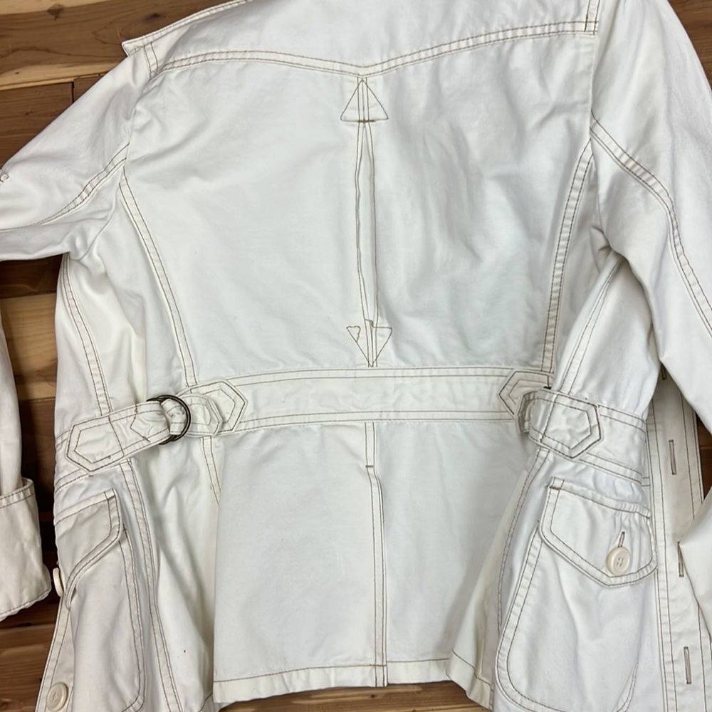 J Crew Cream Spring Jacket - Picture 5 of 5